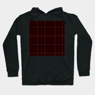 Gothic Aesthetic Arable 1 Hand Drawn Textured Plaid Pattern Hoodie